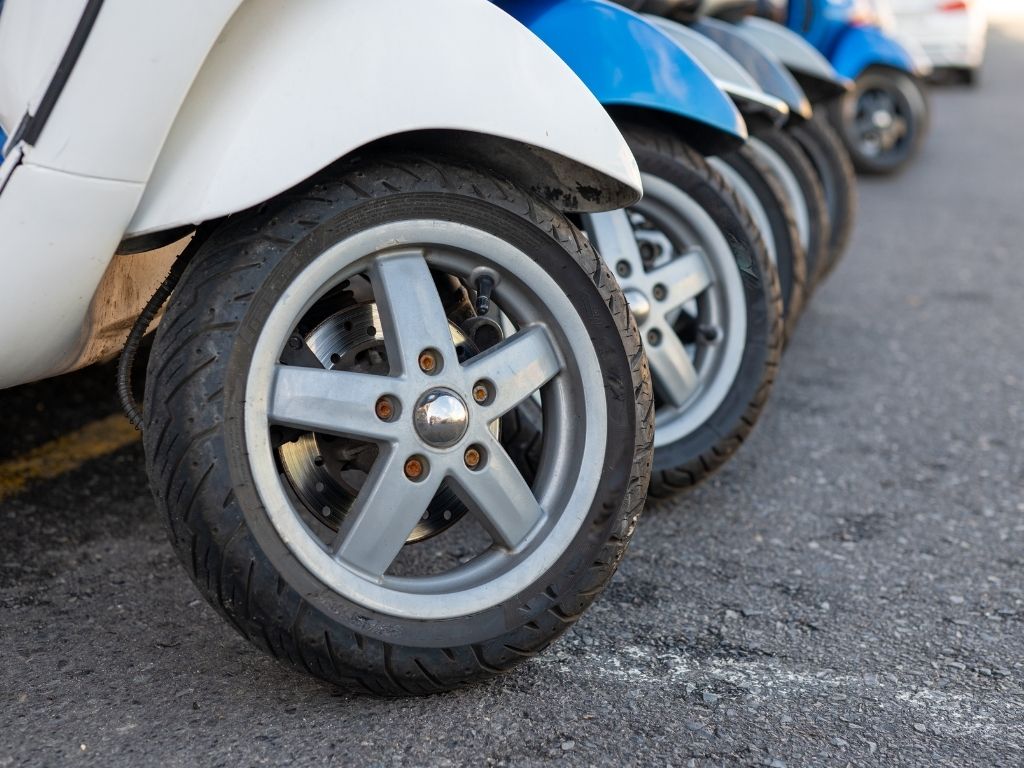Scooter Tyres - MRF, CEAT, Bridgestone Tyres in Tirupati